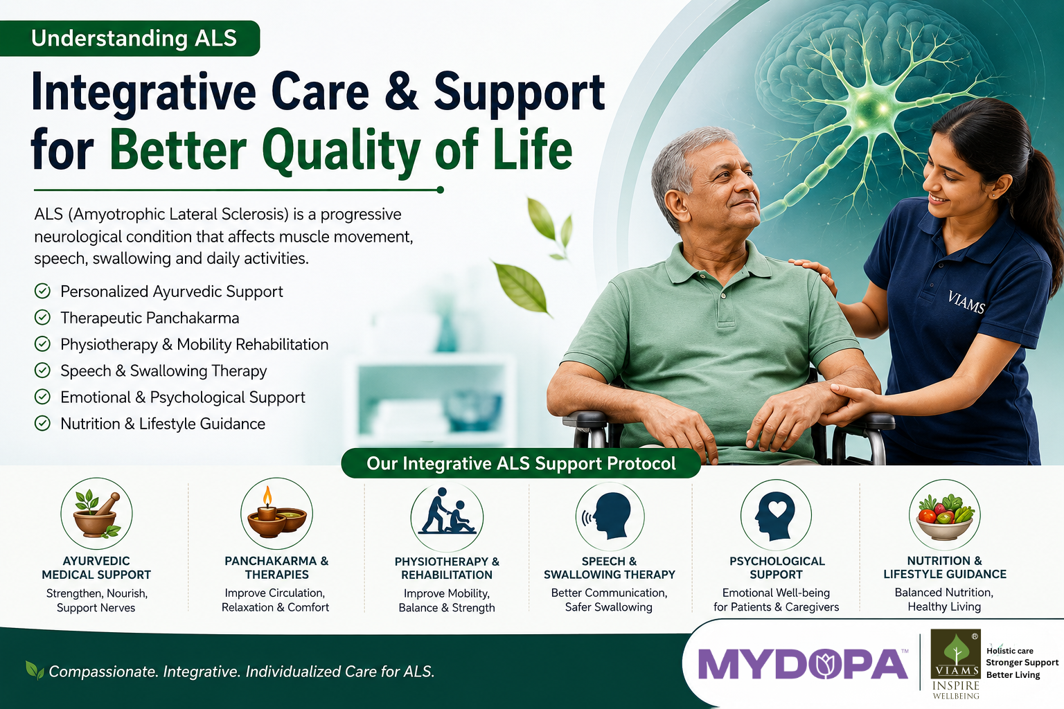 ALS Treatment in India with Integrative Neurological Care at VIAMS